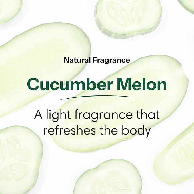 ShiKai Daily Moisturizing Shower Gel (Cucumber Melon, 1 Gallon) | Gentle Formula | with Aloe Vera & Oatmeal for Soft, Healthy Skin | Dry Skin Relief