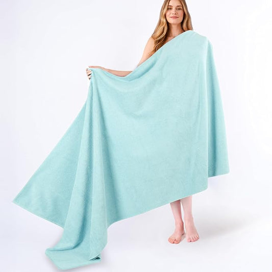 American Soft Linen 100% Cotton Luxury Turkish Towels, 40x80 XL Bath Sheet | Soft Absorbent Quick Dry OEKO Tex Standard 100 Certificated Durable Machine Washable Breathable Premium Hotel Quality