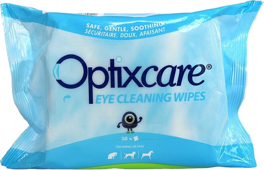 Optixcare Eye Cleaning Wipes (50 Count)