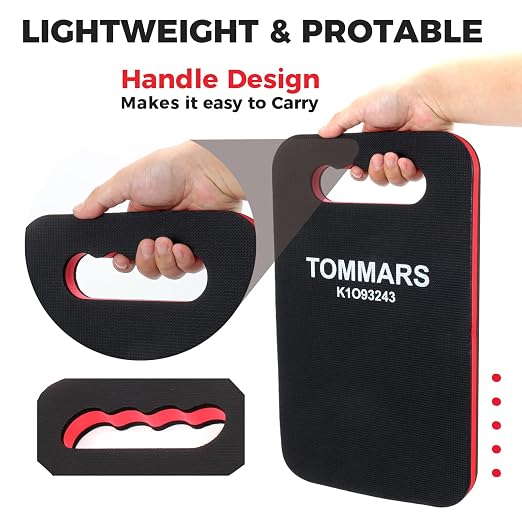 TOMMARS 0.9-Inch Thick Kneeling Pad, 15.55 x 9.25 InchesTOMMARS 0.9-Inch Thick Kneeling Pad, 15.55 x 9.25 Inches