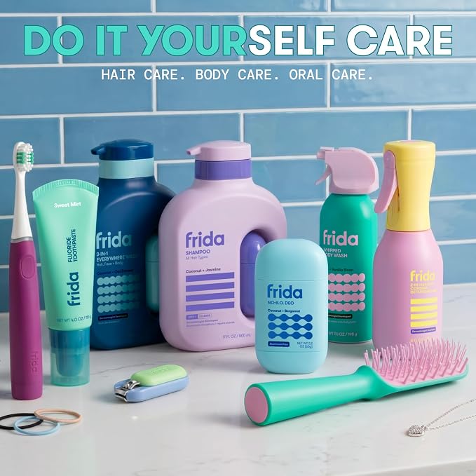 Frida for Kids Whipped Body Wash for Kids, Foaming Wash, 7 oz