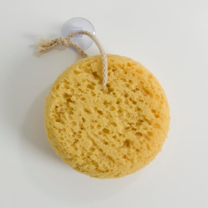 Natural Elements Foam Bath Sponges, Spa Experience at Home, Pack of 3