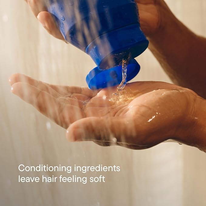 Harry's Men's 2 in 1 Shampoo and Conditioner for All Hair Types - Stone Scent - (3 Pack) 14 fl oz - No Parabens or Sulfates
