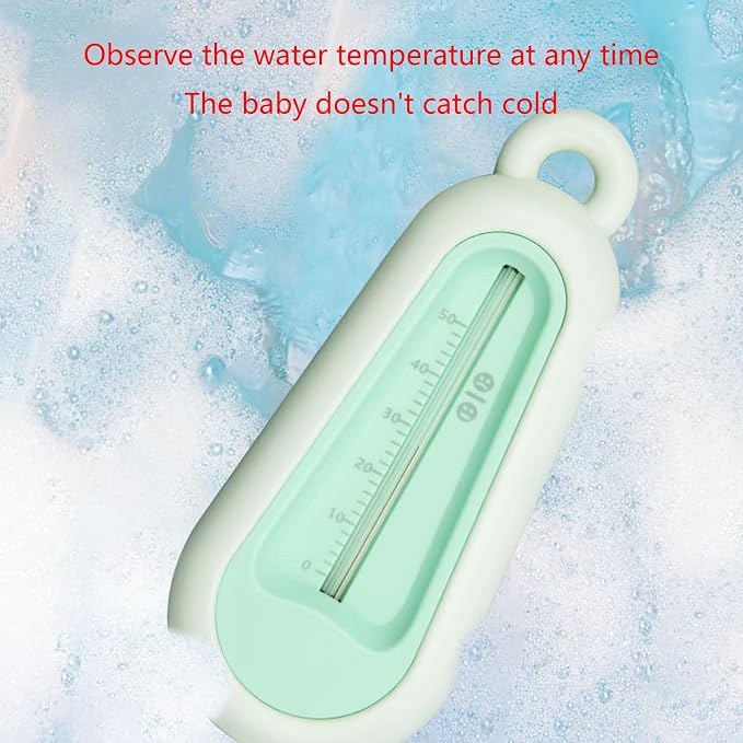 Water Temperature Meter Bath Bathtub Thermometer For Infant Toddlers Baby Care Accessories ABS Temp Test Sensor Thermometer For Home Kids Indoor Infant Toddlers