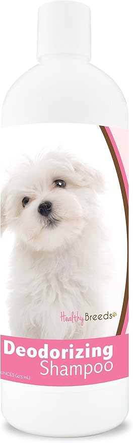 Healthy Breeds Maltese Deodorizing Shampoo 16 oz