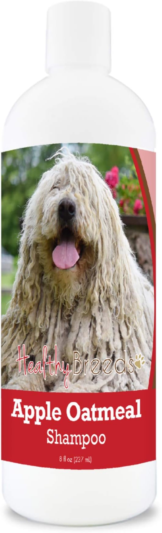 Healthy Breeds Komondorok Apple Oatmeal Dog Shampoo - All Natural, Tearless & Hypoallergenic Cleanser & Conditioner - Best for Dry, Itchy or Irritated Skin - 8 oz
