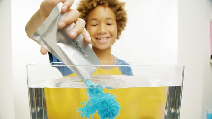 Zimpli Kids 6043 Crackle Baff Colours, 3 Bath Pack, Make Water Crackle and Change Colour, Children's Sensory & Bath Toy