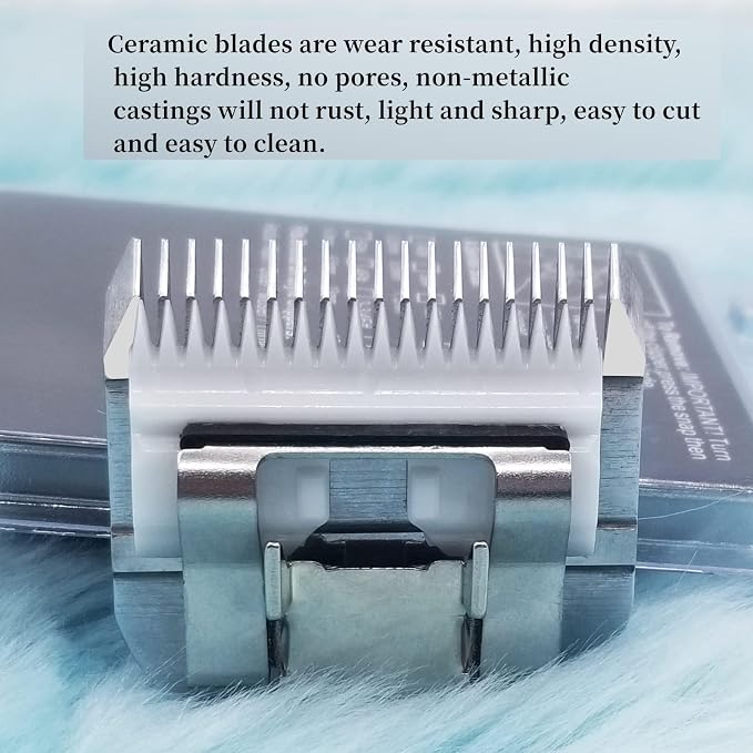 for Andis 10 Blades Dog Grooming Blades Compatible with Oster A5,Wahl km10 Dog Clippers for Animal Dog Cat Horse,Stainless-Steel Blade,2-Pack
