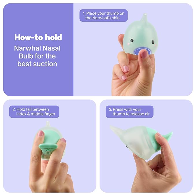 Playhouse MD Ultimate Cough and Cold Bundle – 5-in-1 Kit with Forehead & Ear Infrared Thermometer, Baby Nasal Aspirator & Nasal Bulb, Medicine Syringe Pacifier Dispenser | Toddler & Baby Essentials
