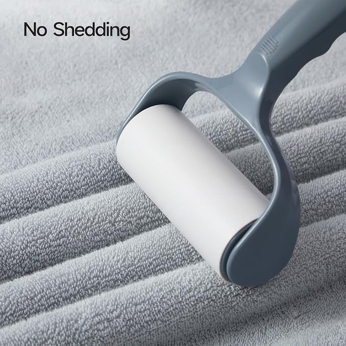 REDKISS Jumbo Bath Sheet 2 Piece, 40x80 Inches 100% Cotton Extra Large Bath Towel for Bathroom, Gray