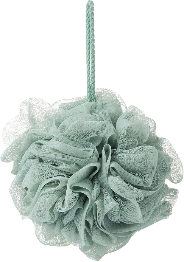 Bath Sponges, Shower Loofah for Body Exfoliation(1 pcs, Green)