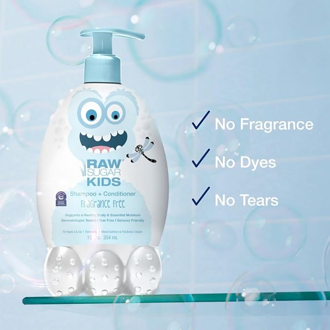 Kids' 2-in-1 Body Wash + Bath Soak - Sensitive