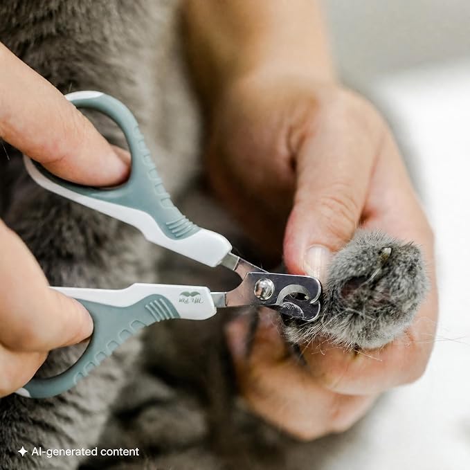 Mr. Pen- Cat Nail Clipper, Stainless Steel | Professional Sharp Cat Claw Trimmer for Small and Medium Cats, Pet Nail Clipper with Sturdy Non Slip Handle