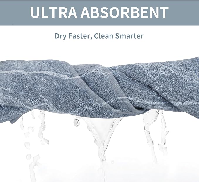 Hand Towels 3 Pack, 100% Cotton Towels, 13x29 Inches, Ultra Soft and Highly Absorbent Face Towels for Bathroom, Gym, Shower, Hotel, Spa & Kitchen, 3 Colors