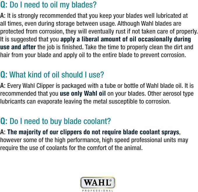 Wahl Professional Animal 30-15-10 Adjustable Blade Set Pro Ion, Iron Horse, Show Pro Plus, U-Clip, and Deluxe U-Clip Pet, Dog, and Horse Clippers - Standard (1037-400)