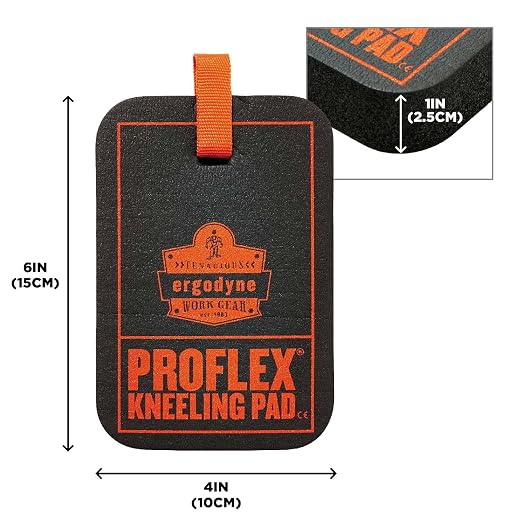 Ergodyne - 18365 ProFlex 365 Mini Kneeling Pad, 4" x 6" x 1", Black