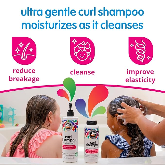So Cozy Curl Shampoo & Curl Conditioner Bundle for Kids