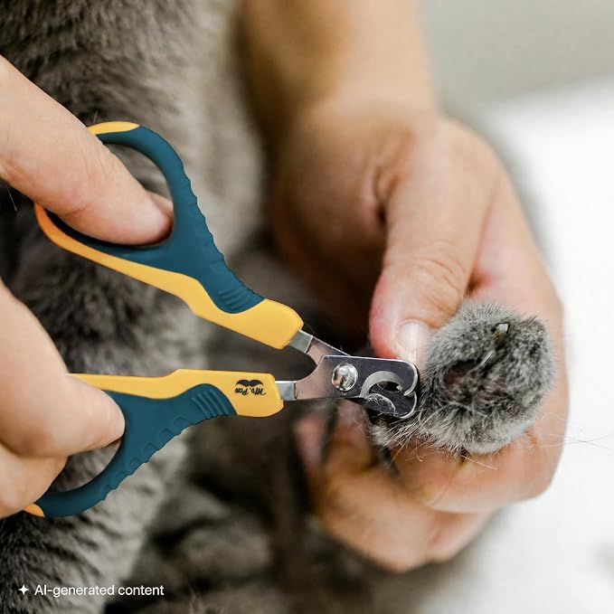Mr. Pen- Cat Nail Clipper, Stainless Steel | Professional Sharp Cat Claw Trimmer for Small and Medium Cats, Pet Nail Clipper with Sturdy Non Slip Handle