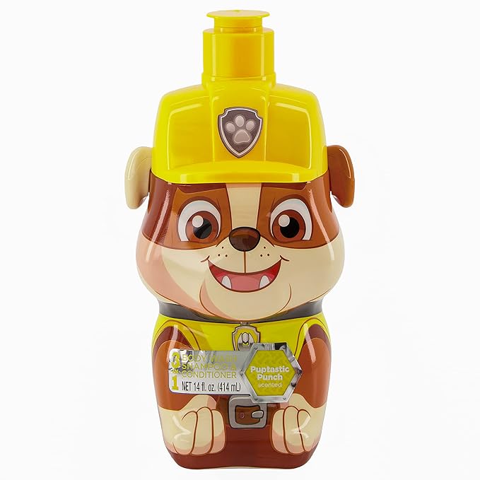 Taste Beauty “PAW Patrol” 3-in-1 Kids’ Shampoo, Kids’ Conditioner, and Bodywash, 14 Ounces, (Scent) (Pack of 2)