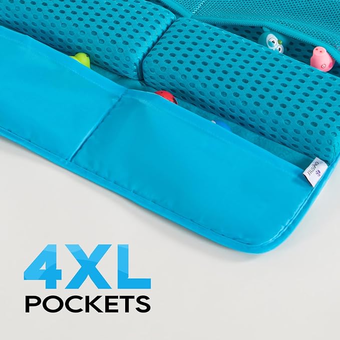 OS OMYSTYLE Baby Bath Kneeler Pad Set, Blue