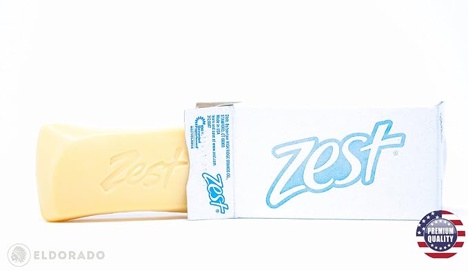 Zest Creamy Cocoa Butter & Shea Soap, 6 Bars, 3.2 Oz. Each