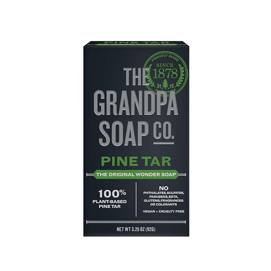Grandpa's Pine Tar Soap Medium Size - 3.25 oz