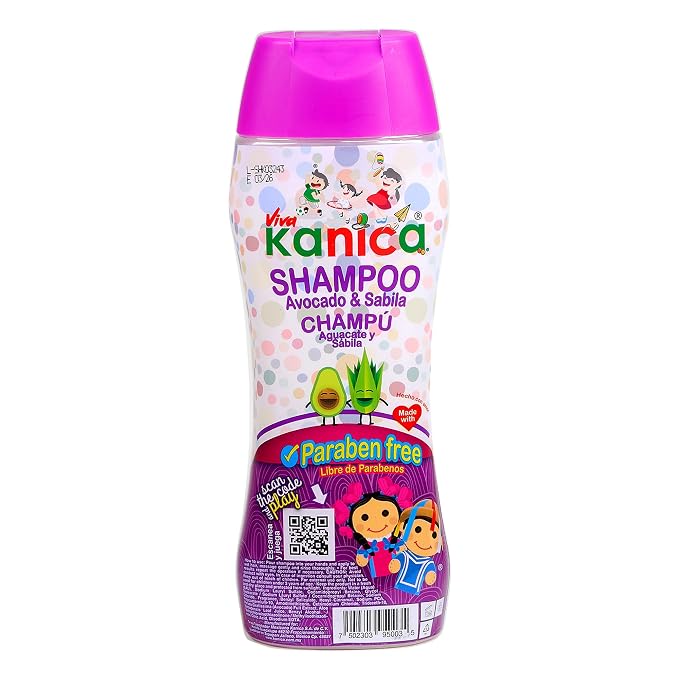KANICA Shampoo Paraben Free with Aloe Vera and Avocado. Shampoo for Family
