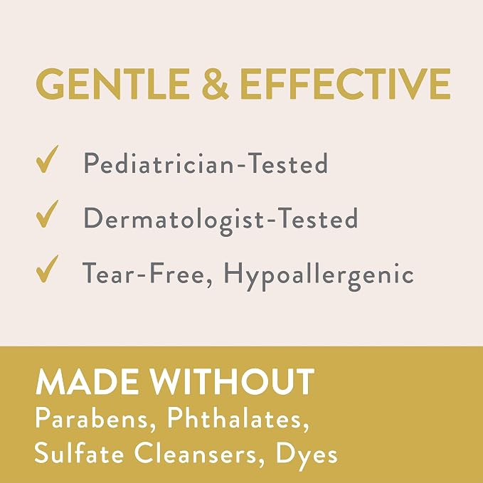 Suave Baby Curl Shampoo for Curly, Coily Hair, with 100% Natural Coconut Oil, Chamomile & Shea Butter No Parabens, Fragrance, Dyes 13.5 OZ