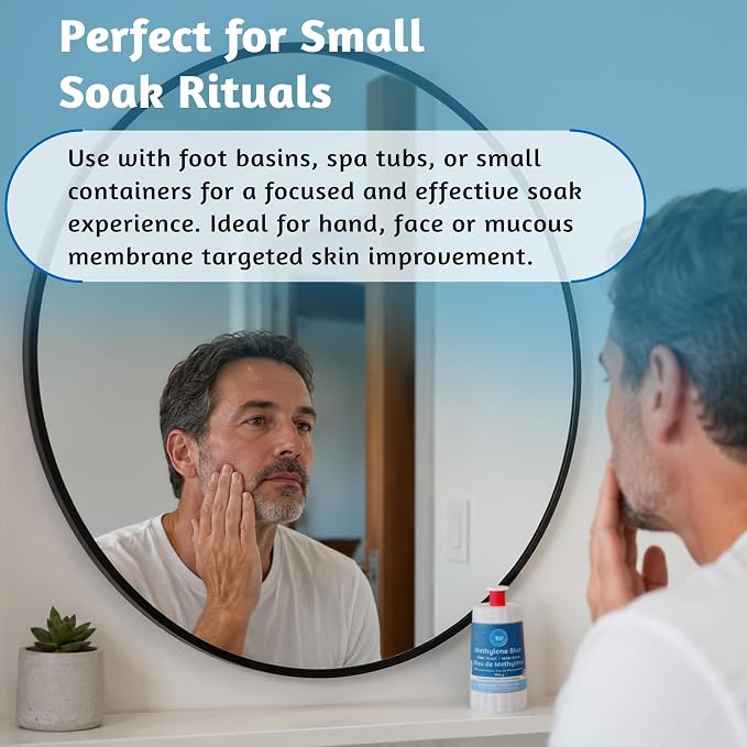 USP Grade Methylene Blue Sitz Bath & Foot Spa Foot Fungus Treatment Relief