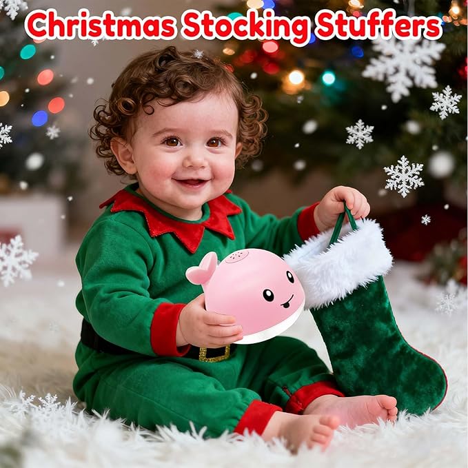 Bath Toys For 1 Year Old Girls, Pool Water Table Infant Baby Toy 6-12-18 Months, Whale Water Spray Toy, 1st Birthday Gifts For Girls,One 1 2 3 Year Old Boys Girls Gifts, Baby Toddler Shower Gifts