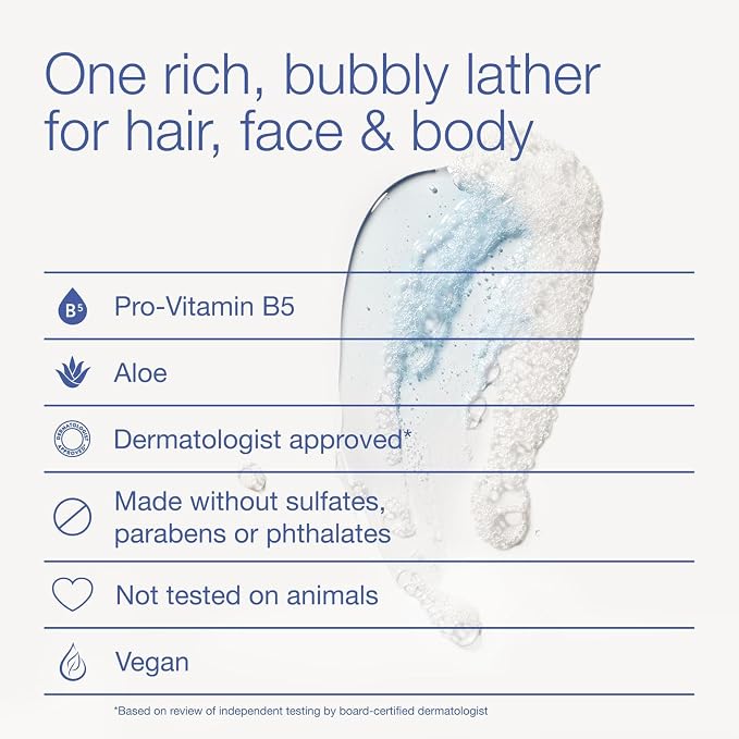 Bath & Body Works 3-in-1 Hair, Face & Body Wash for Men – Ocean Scent, Men's Shampoo & Cleanser with Pro-Vitamin B5 & Aloe, Coastal Air & Cypress Scent, 10 fl oz - 1 Pack
