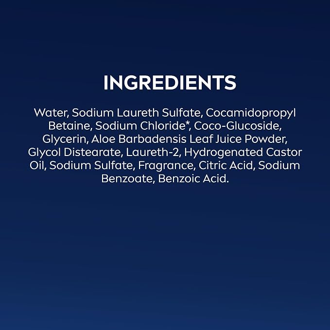 Nivea Men Maximum Hydration Body Wash for Dry Skin, Aloe Vera Enriched, 3-in-1 Moisturizing Body Wash, Face and Hair, Paraben Free, Vegan Formula, 30 Fl Oz Bottle
