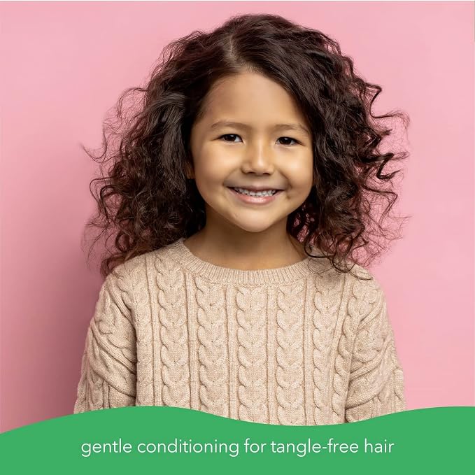 Fresh Monster Kids Hair Conditioner, Toxin-Free, Hypoallergenic & Natural, Hair Conditioner for Kids, Coconut (6oz)