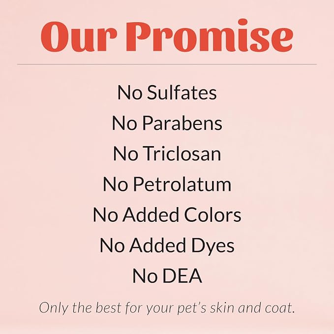Skout's Honor Probiotic Itch Relief Shampoo for Pets - Non-Medicated, Fragrance-Free, Paraben & Sulfate-Free, with Avocado Oil & Omega 3's, 8oz, 2-Pack