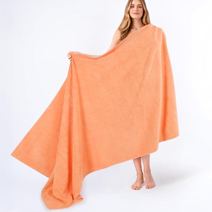 American Soft Linen 100% Cotton Luxury Turkish Towels, 40x80 XL Bath Sheet | Soft Absorbent Quick Dry OEKO Tex Standard 100 Certificated Durable Machine Washable Breathable Premium Hotel Quality