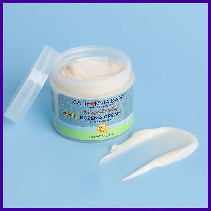 California Baby Eczema Treatment Set | 2oz Eczema Cream + 8.5oz Eczema Body Wash | Colloidal Oatmeal + Aloe Vera | Steroid-Free | Hypoallergenic