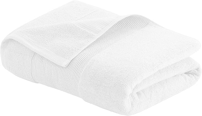 Modern Threads Air Cloud 18-Piece Towel Set - 100% Zero-Twist Cotton, 500 GSM, Quick Dry & Plush, White