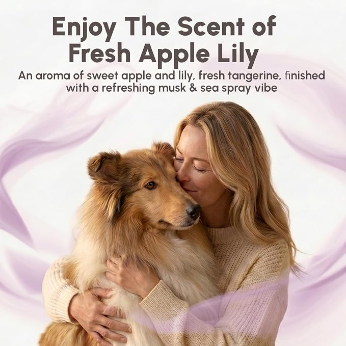 Best Shot Pet Scentament Spa Botanical Body Splash, Fresh Apple Lily, 8 oz (ZX8800 08 02)