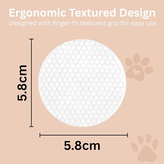 Dog Eye Wipes – Tear Stain Remover for Dogs & Cats, Eye Wipes for Dogs, Hypoallergenic Pet Eye Cleaner, Dog Tear Stain Remover for Discharge & Debris, Unscented, 100 Ct