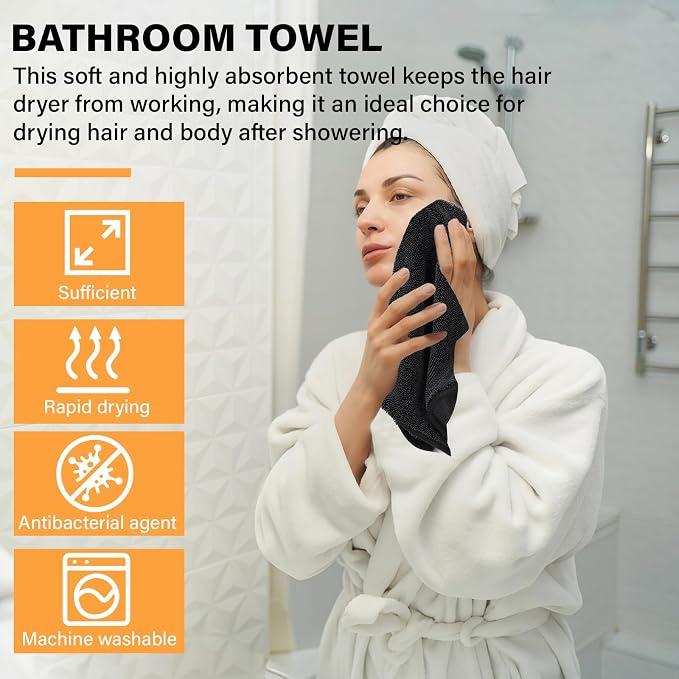 Cleaning Wipes Cloths,5pcs Cleaning Drying Towels,Shower Doors Drying Towels,12 * 10” Streak Free Glass Window Car Mirror Super Absorben Microfiber Cleaning Cloths Cleaner(5pcs grey12*10”)