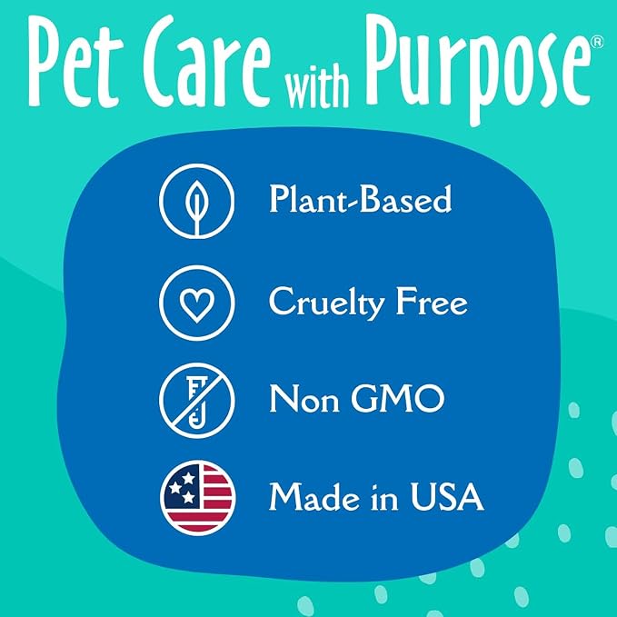 earthbath, Wild Cherry 3-in-1 Puppy Deodorizing Spritz - Dog Odor Eliminator for Strong Odor, Cruelty-Free Dog Cologne, Wash Spray, Made in USA, Bathing Supplies - 8 Oz (1 Pack)
