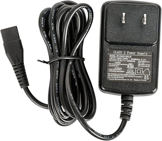 oneisall Low Noise Dog Clippers Replacement Charger Charging Cord for 26225202-003DE/P2/X3/X2/C61/N6/A11/K52NTS