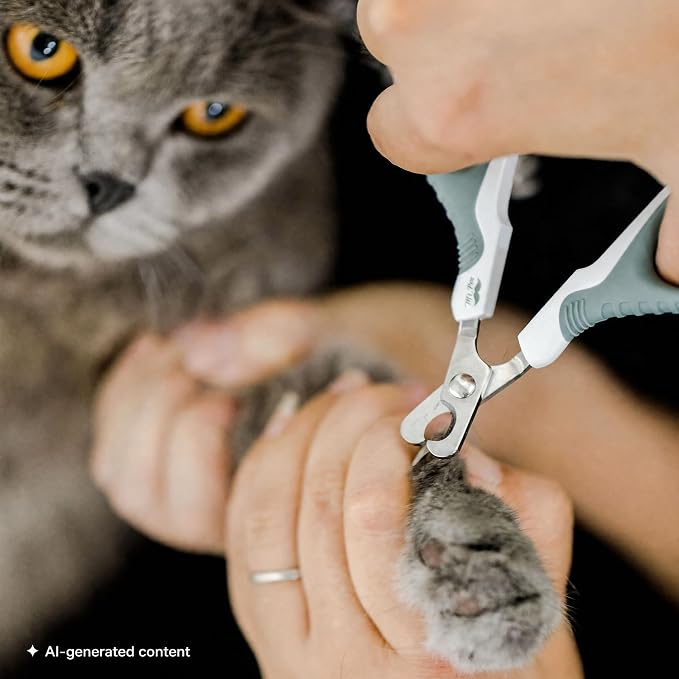 Mr. Pen- Cat Nail Clipper, Stainless Steel | Professional Sharp Cat Claw Trimmer for Small and Medium Cats, Pet Nail Clipper with Sturdy Non Slip Handle