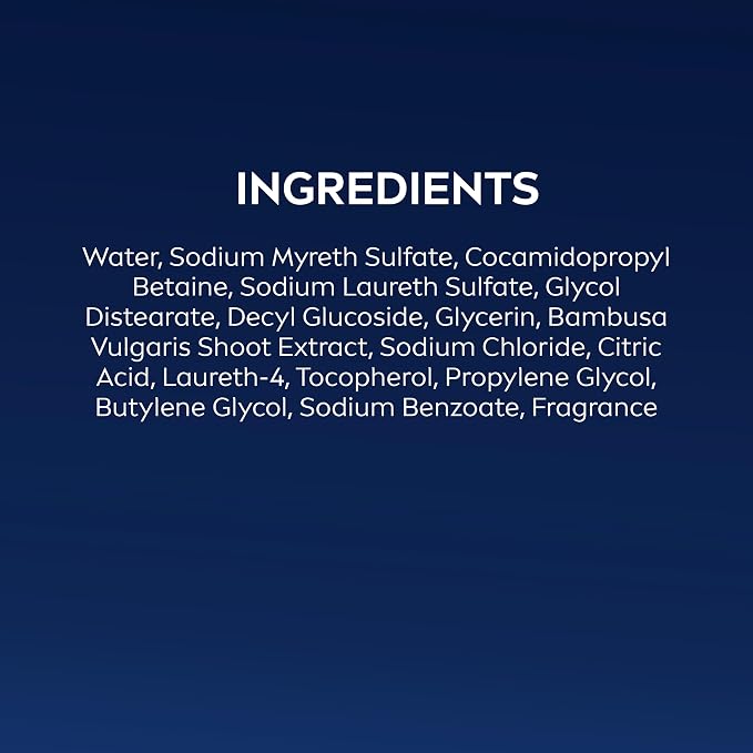 NIVEA MEN Sensitive Body Wash with Bamboo Extract, Moisturizing Body Wash for Sensitive Skin, Soap Free Shower Gel for Men with No Drying Alcohol, 16.9 Fl Oz Bottle, Pack of 3