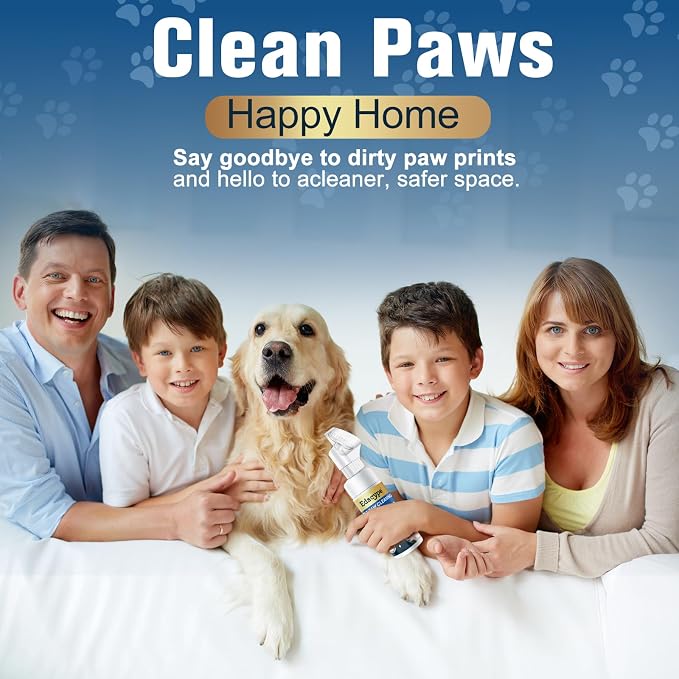 Paw Cleaner for Dogs & Cats, No-Rinse Foaming Pet Foot Washer with Built-in Scrubber Brush for Dirty, Muddy Paws – Suitable for Small, Medium & Large Dogs, Puppies, Kittens