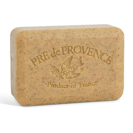 Pre de Provence Artisanal French Soap Bar Enriched with Shea Butter, Honey Almond, 8.8 Ounce
