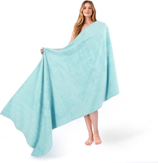 American Soft Linen 100% Cotton Luxury Turkish Towels, 35x70 XL Bath Sheet | Soft Absorbent Quick Dry OEKO Tex Standard 100 Certificated Durable Machine Washable Breathable Premium Hotel Quality