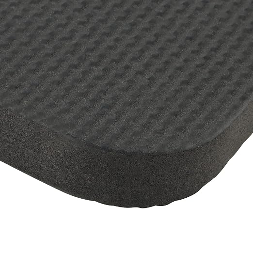 6 Pack Garden Kneeling Pads, Foam Thick Knee Pad, Kneeler Mat for Long Gardening Hours, Yoga, Prayer and Exercise 16 x 7 x 1 Inch, Black