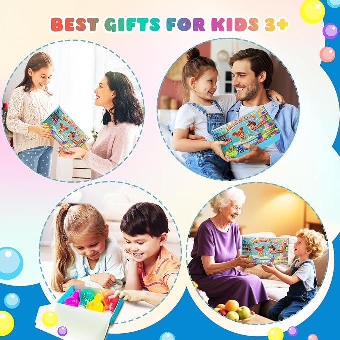 Potion Kits Bath Bombs for Kids, STEM Gifts for Boys & Girls | Halloween Colorful Fizzy Bubble Bath for Fun and Educational Bath Time, Cool Foam Explosion Bath Toys for Kids Ages 3-12
