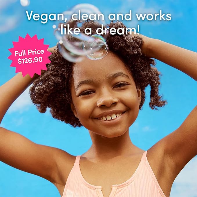 Evereden Kids Shampoo & Conditioner Refills | Dermatologist-Tested, EWG Verified, No Silicones | Detangling Haircare with Plant Protein Peptides & Argan Oil | Vegan, Sulfate & Paraben-Free, Ages 3+